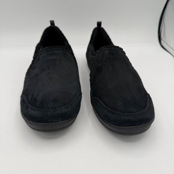 Skechers Madison Avenue - Plushed slip-on black suede sz 10 - Picture 2 of 9